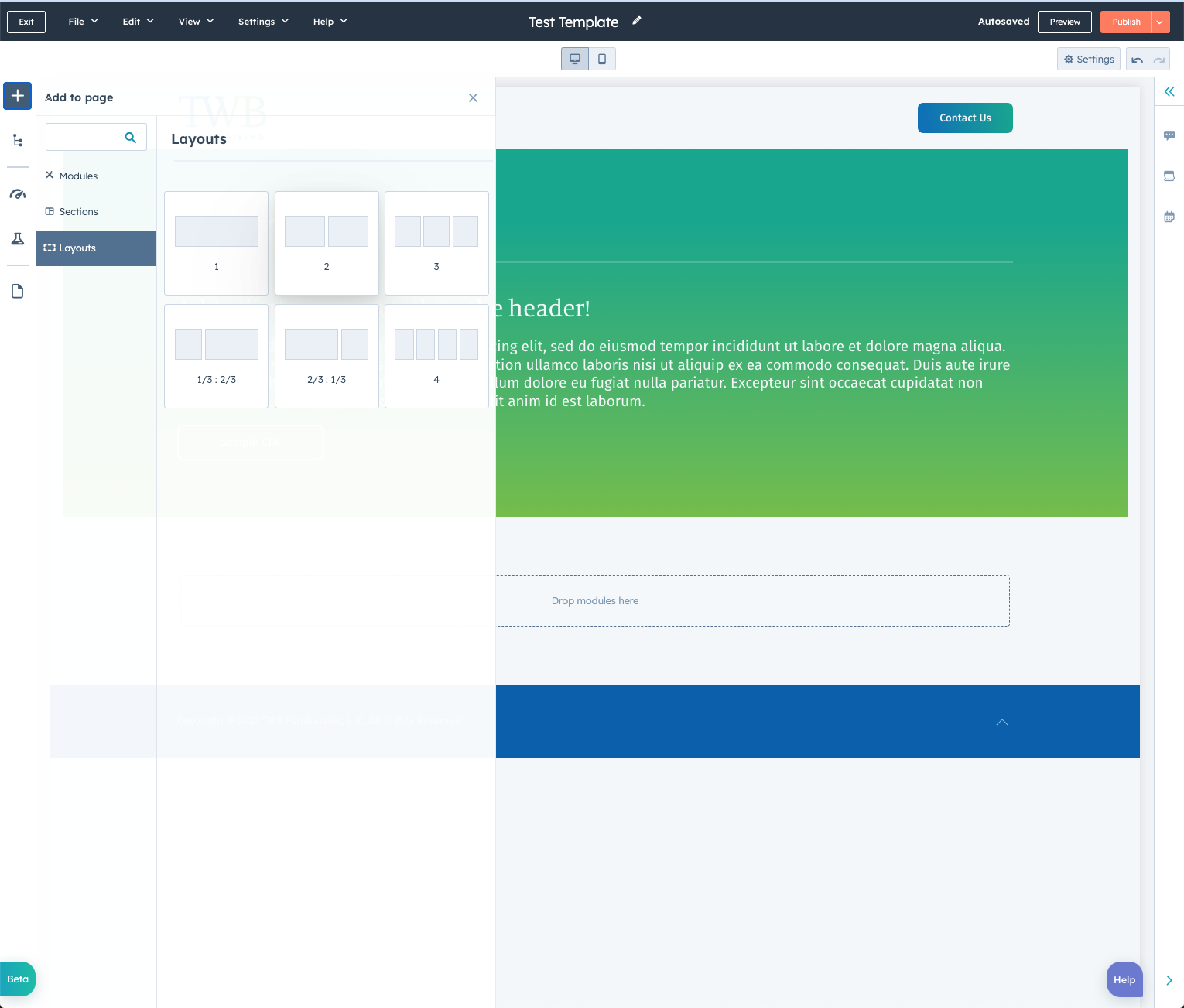 Solved HubSpot Community Issue with Drag and Drop Editor (Custom