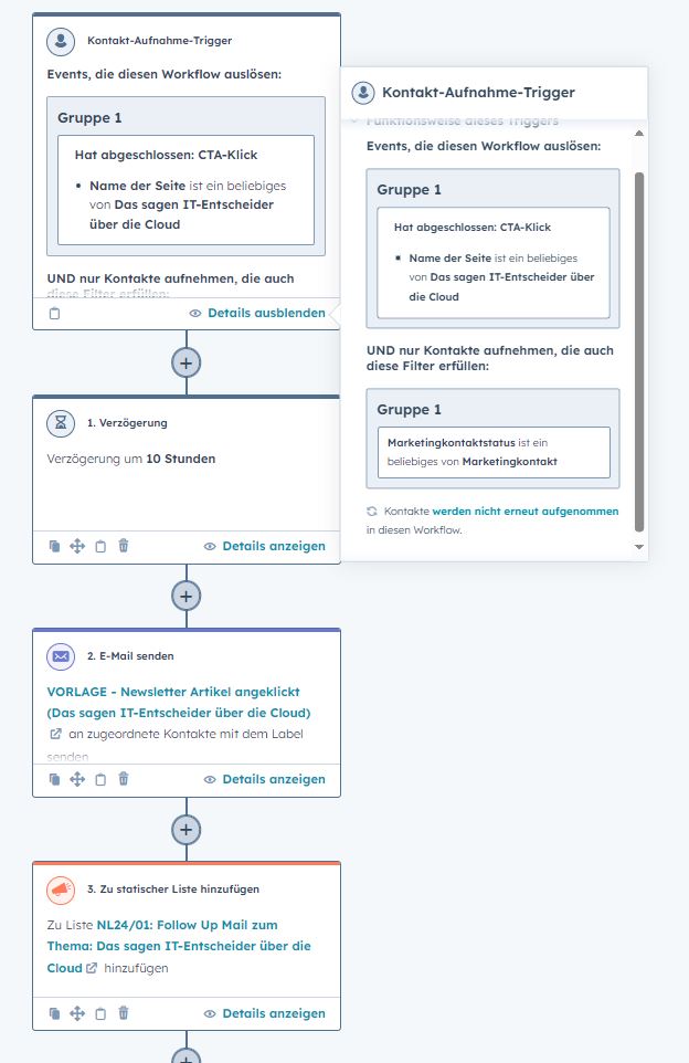 HubSpot Community Workflow + Follow Up Mail HubSpot Community