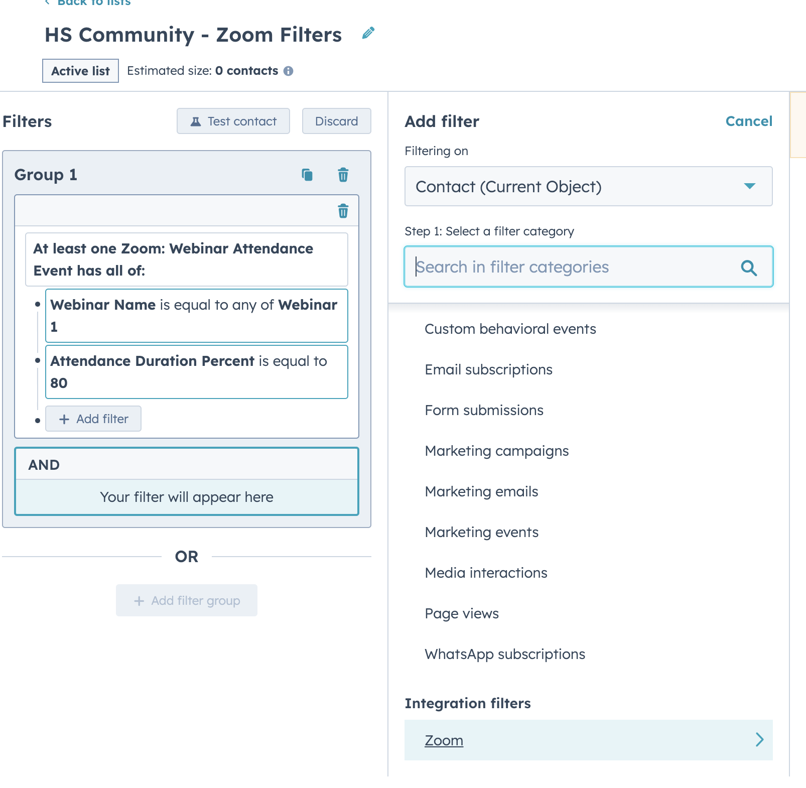 Solved HubSpot Community Zoom inar and HubSpot Integration