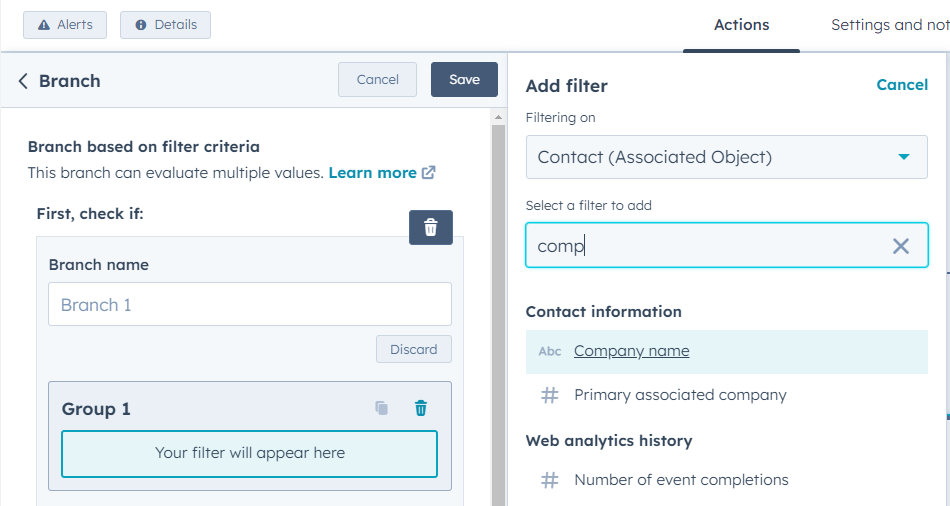 HubSpot Community Using associations (and their properties) as properties across multiple