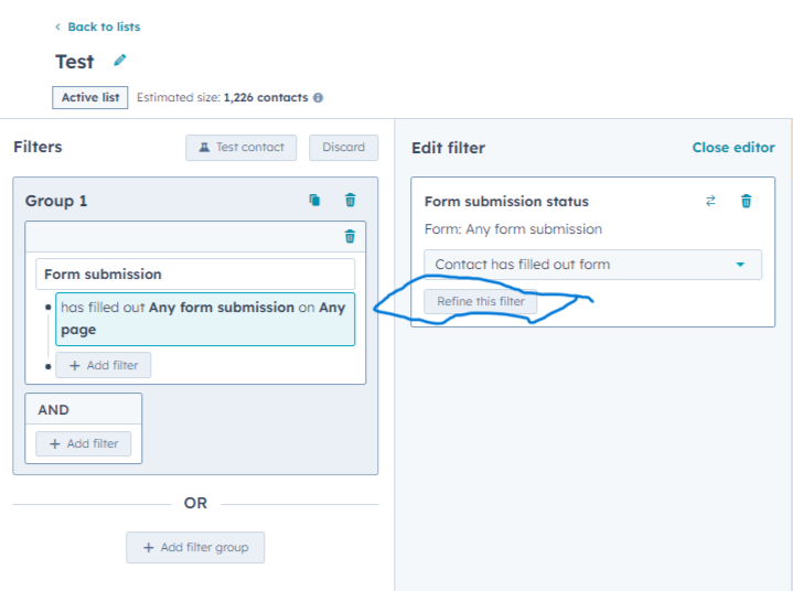 HubSpot Community Can't find conversion page in list filter HubSpot