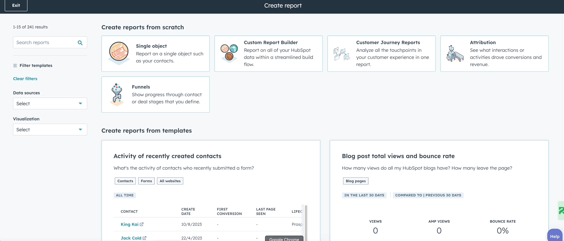 HubSpot Community Report showing new skus purchased HubSpot Community