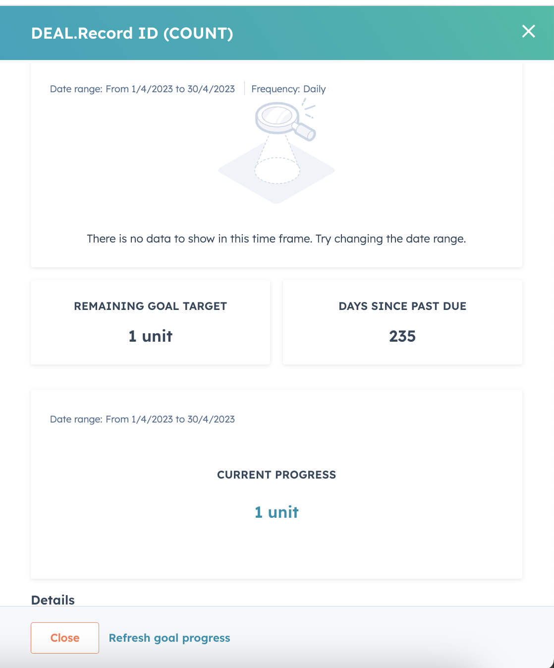 HubSpot Community Sales goals HubSpot Community