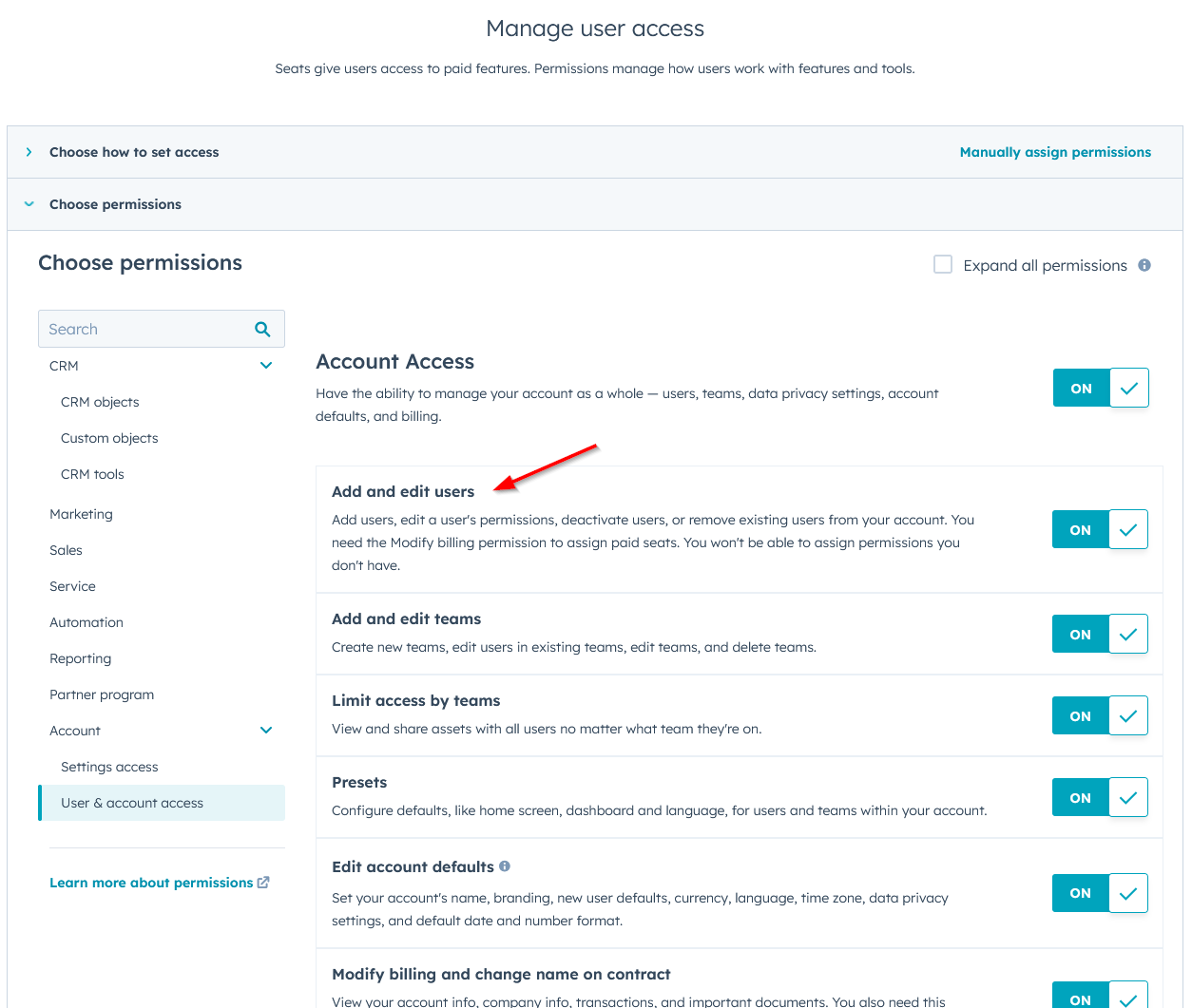 HubSpot Community Apply user permission sets to users HubSpot Community