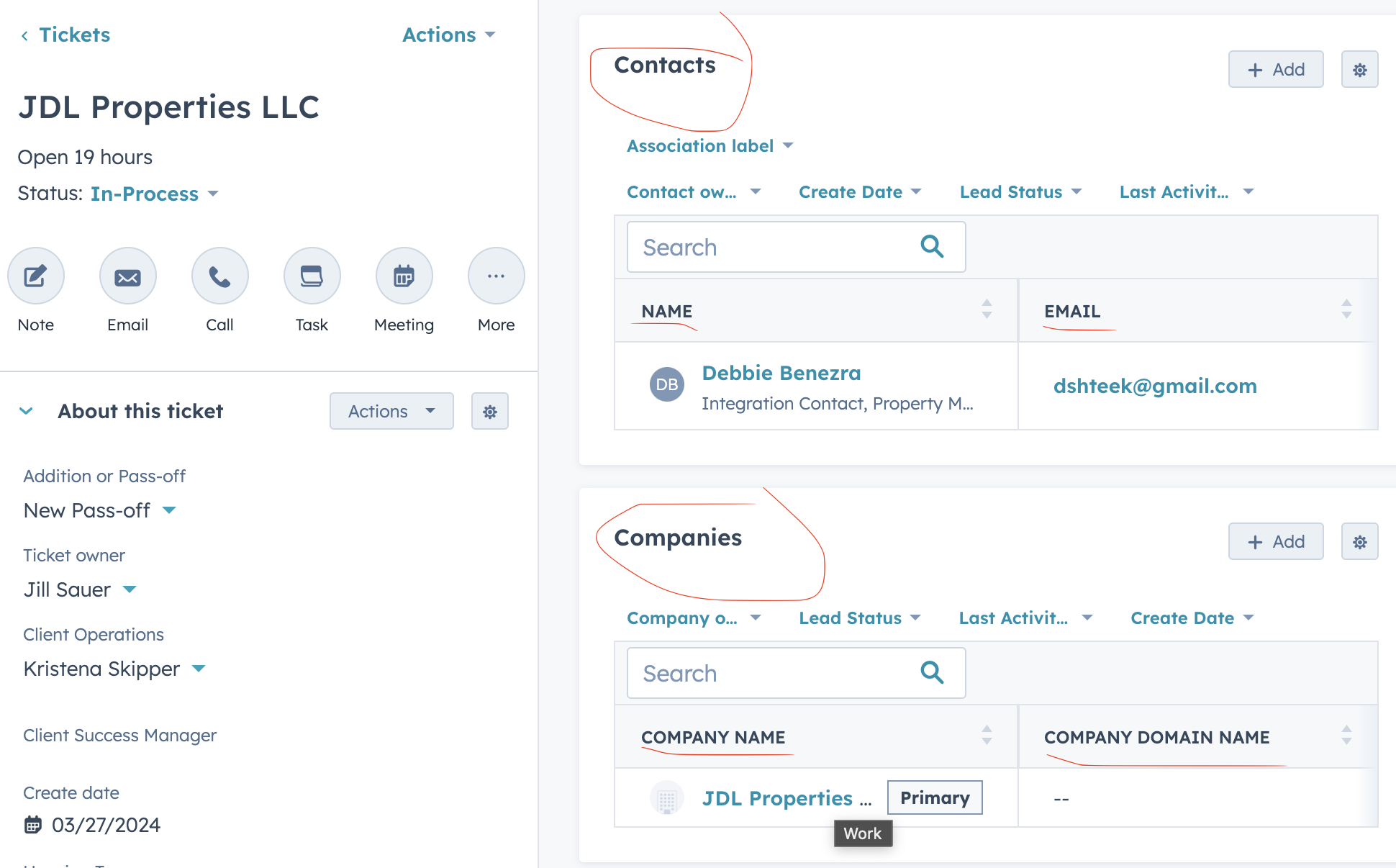 HubSpot Community Search Tickets API How to return the ticket's