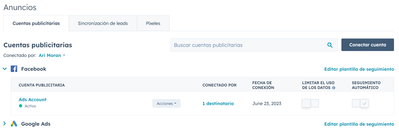 Facebook Ads Integration