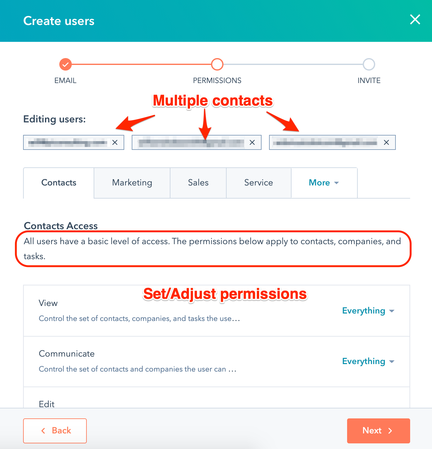 Solved HubSpot Community How to give permissions to external users