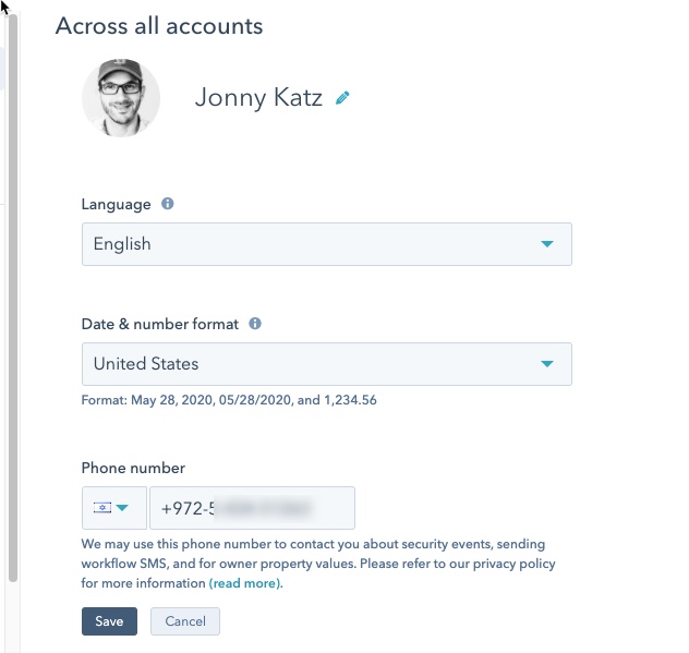 HubSpot Community Country code drop down for phone number in forms