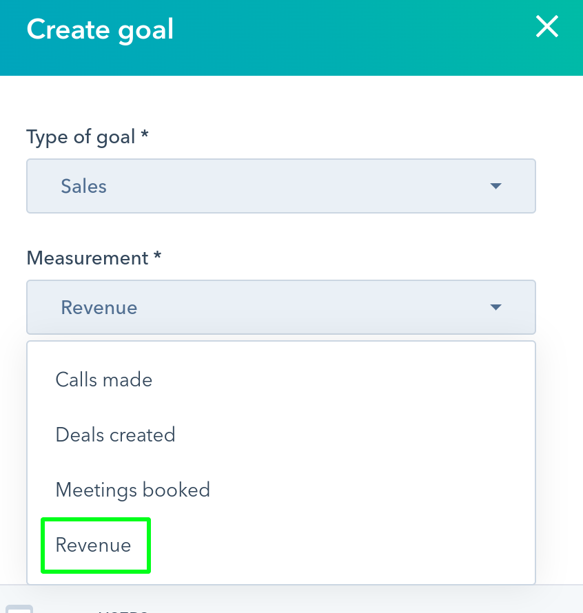Solved HubSpot Community Setting revenue goals by product category