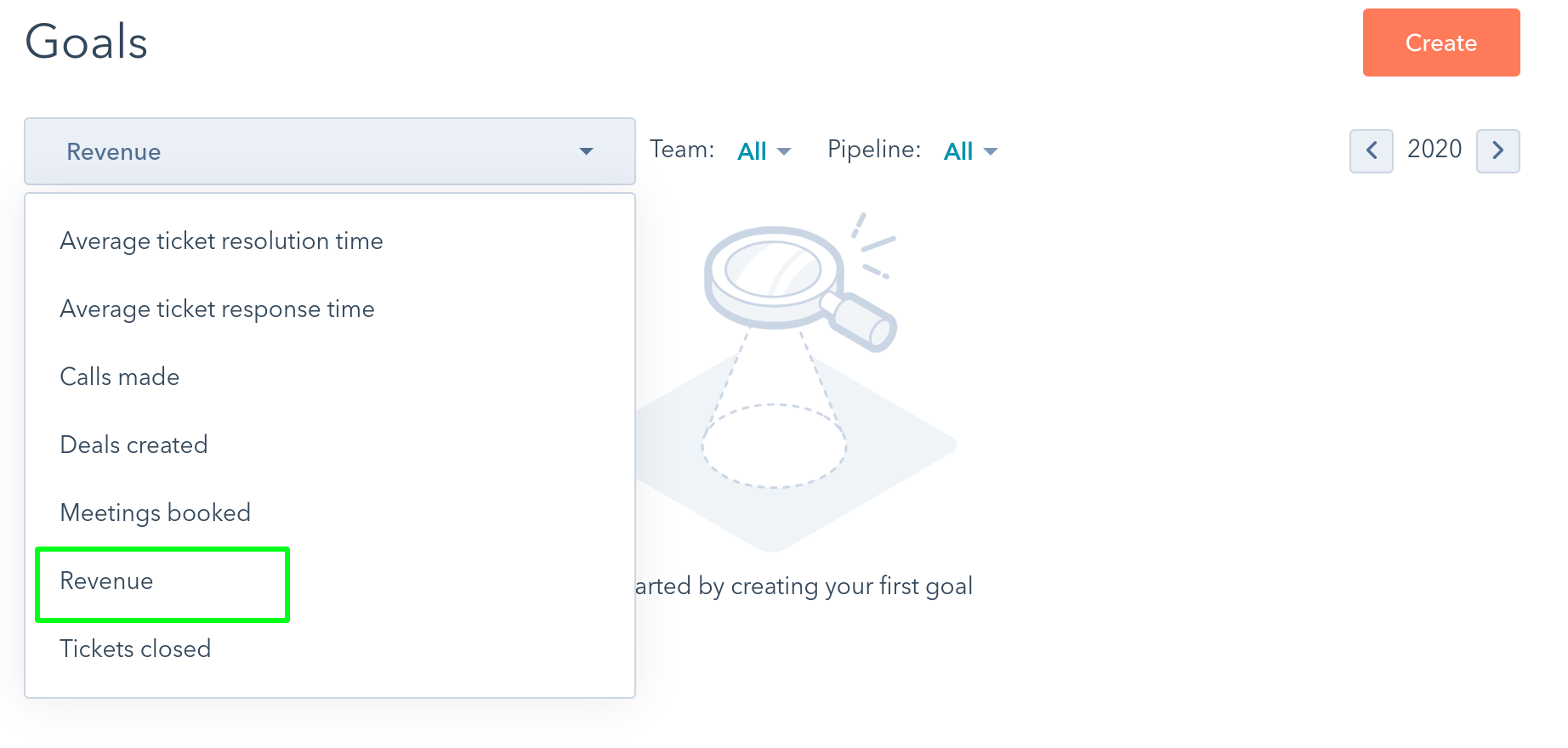 Solved HubSpot Community Setting revenue goals by product category
