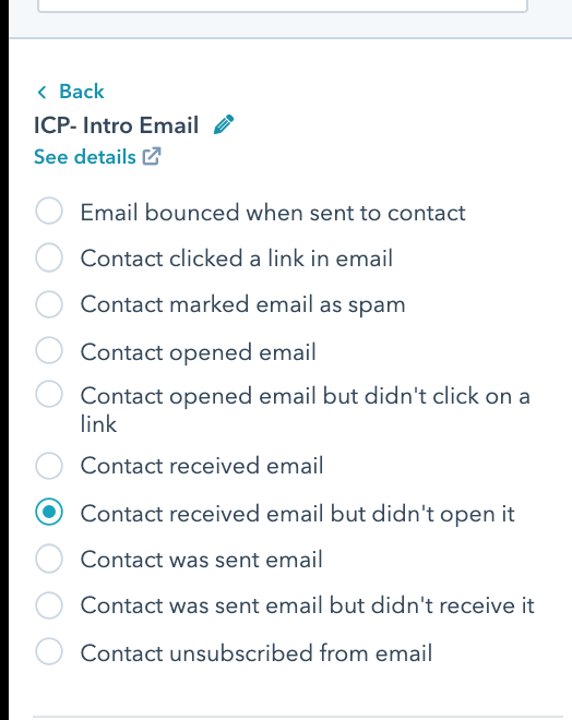 Solved HubSpot Community Filter for Unopened Marketing Emails