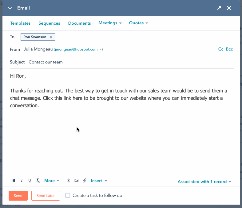HubSpot Community [Howto] Automatically open the chat widget when a