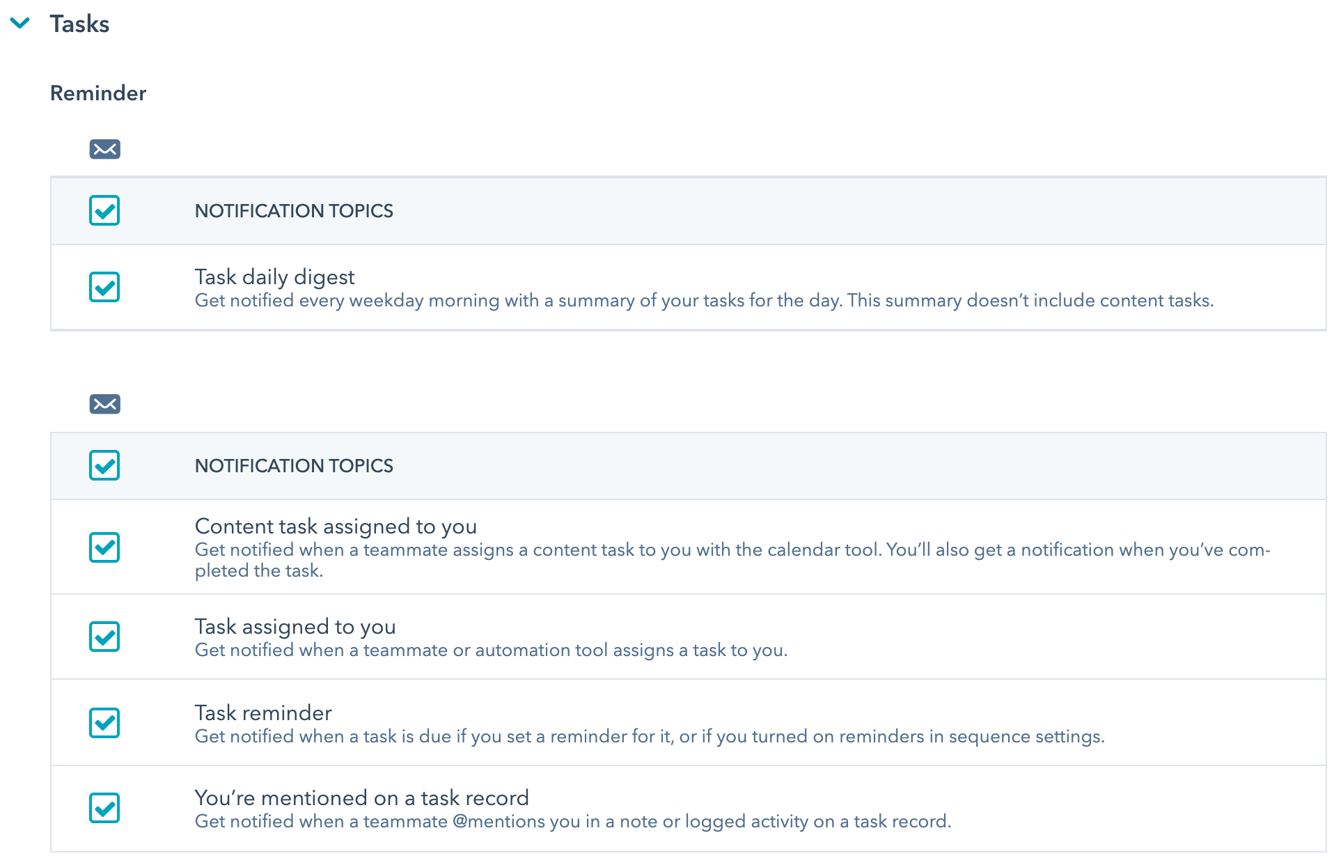 Solved HubSpot Community We are not receiving Task Notifications or