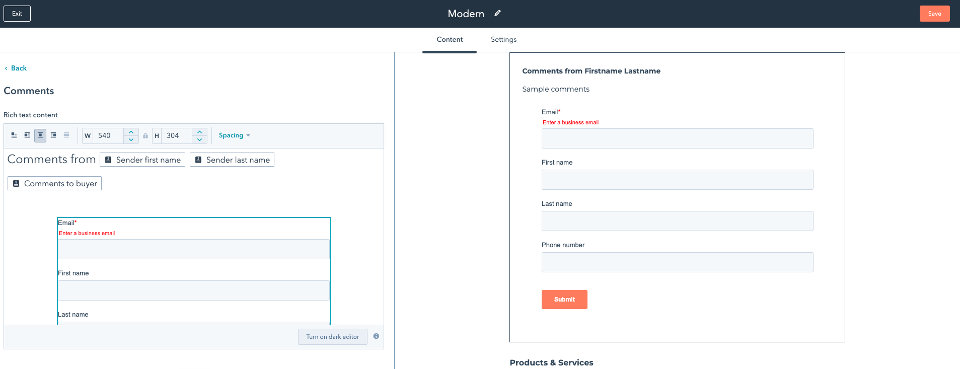 HubSpot Community Quote custom field in template HubSpot Community