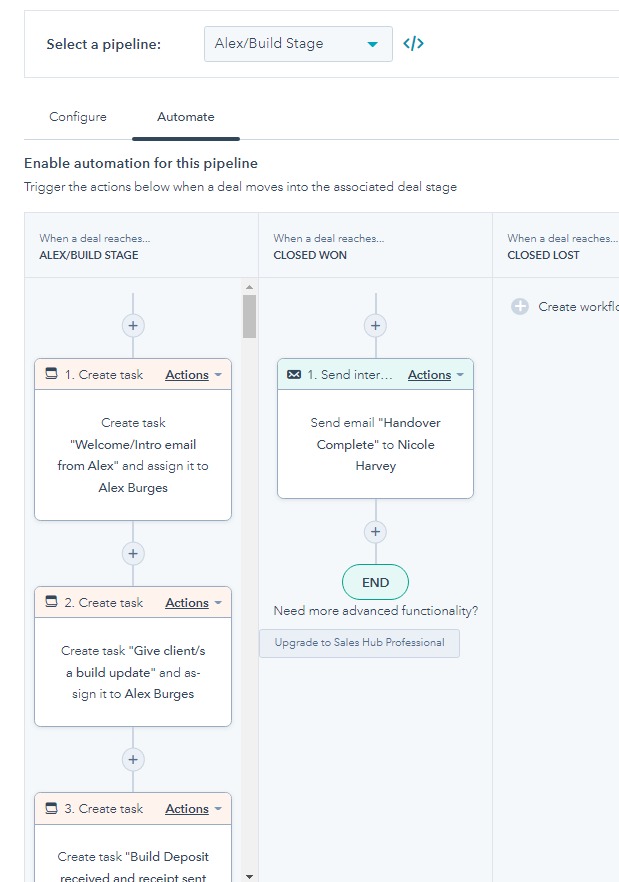 HubSpot Community Tasks within deals HubSpot Community