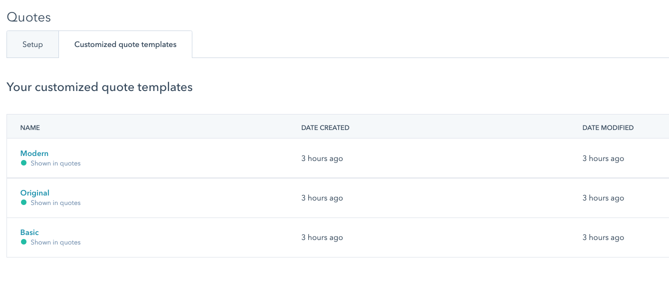 HubSpot Community Missing Custom Quote template Module HubSpot