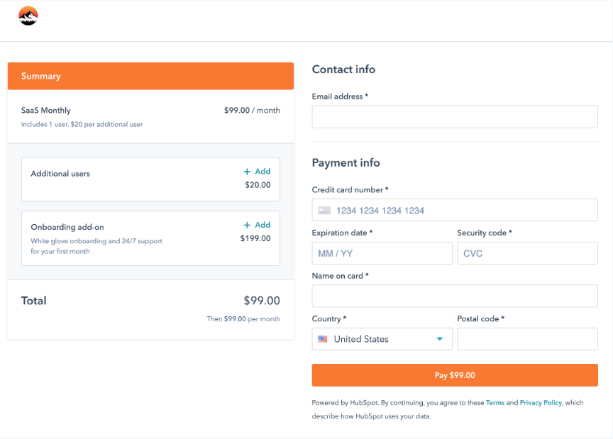 HubSpot Community [Live] Optional Products on Payment Links HubSpot