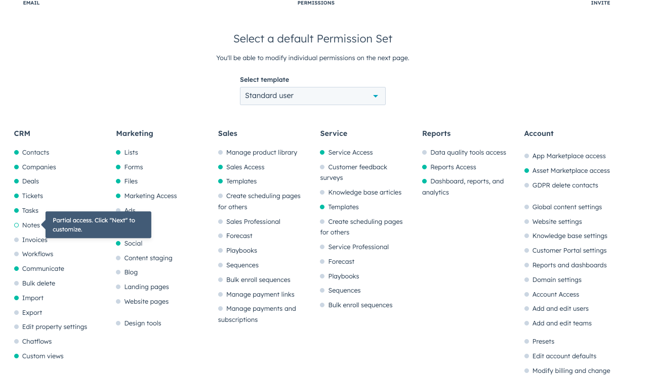 Solved HubSpot Community New "Standard User" Notes Template