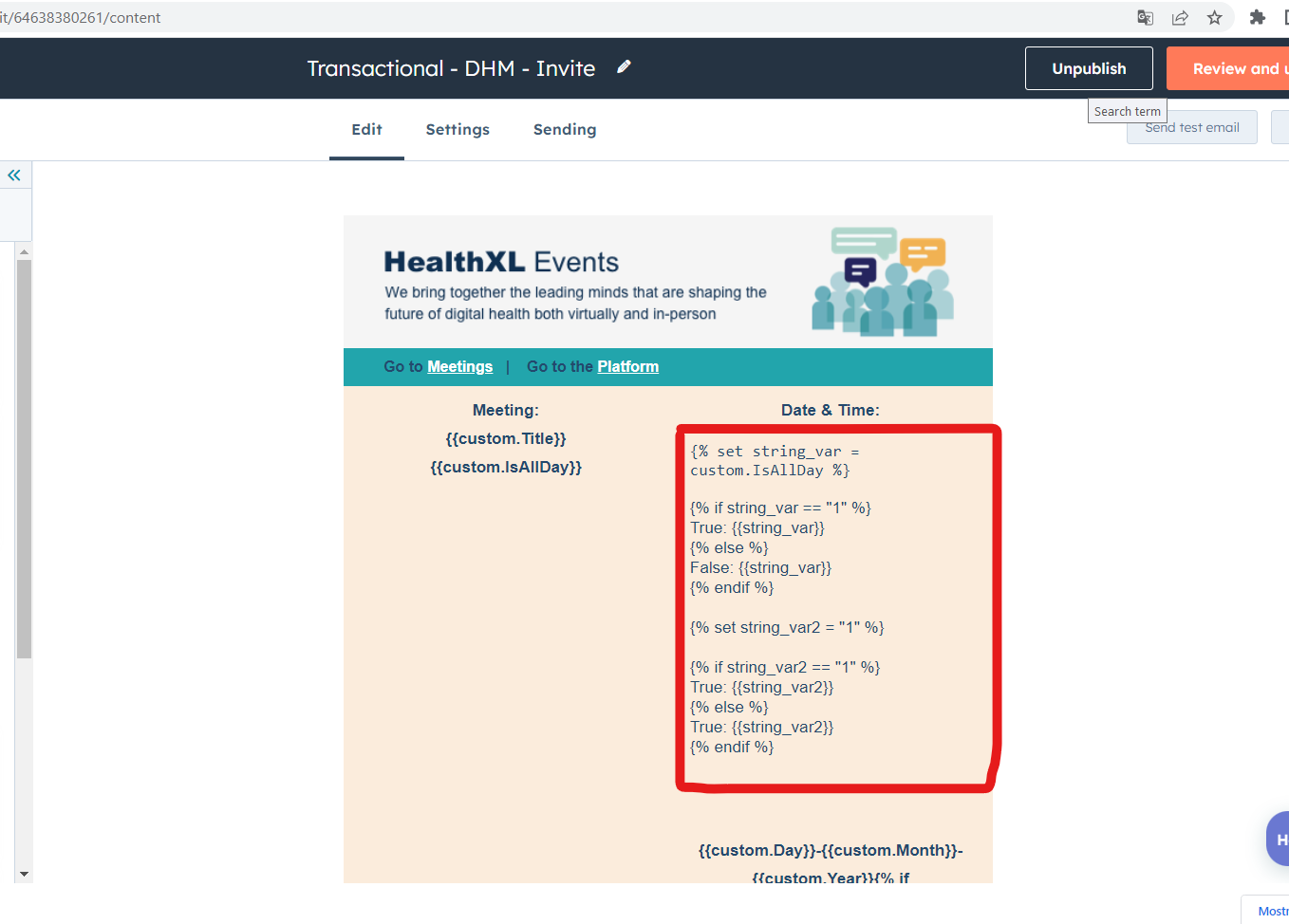 HubSpot Community Transactional email templates Mixing dynamic
