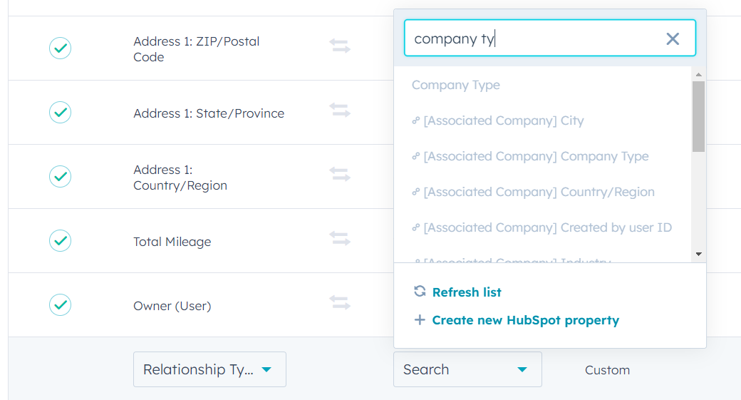 HubSpot Community Dynamics CRM Integration Sync Company