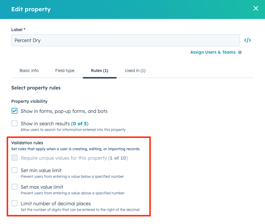 HubSpot Community API get schema with validation rules HubSpot