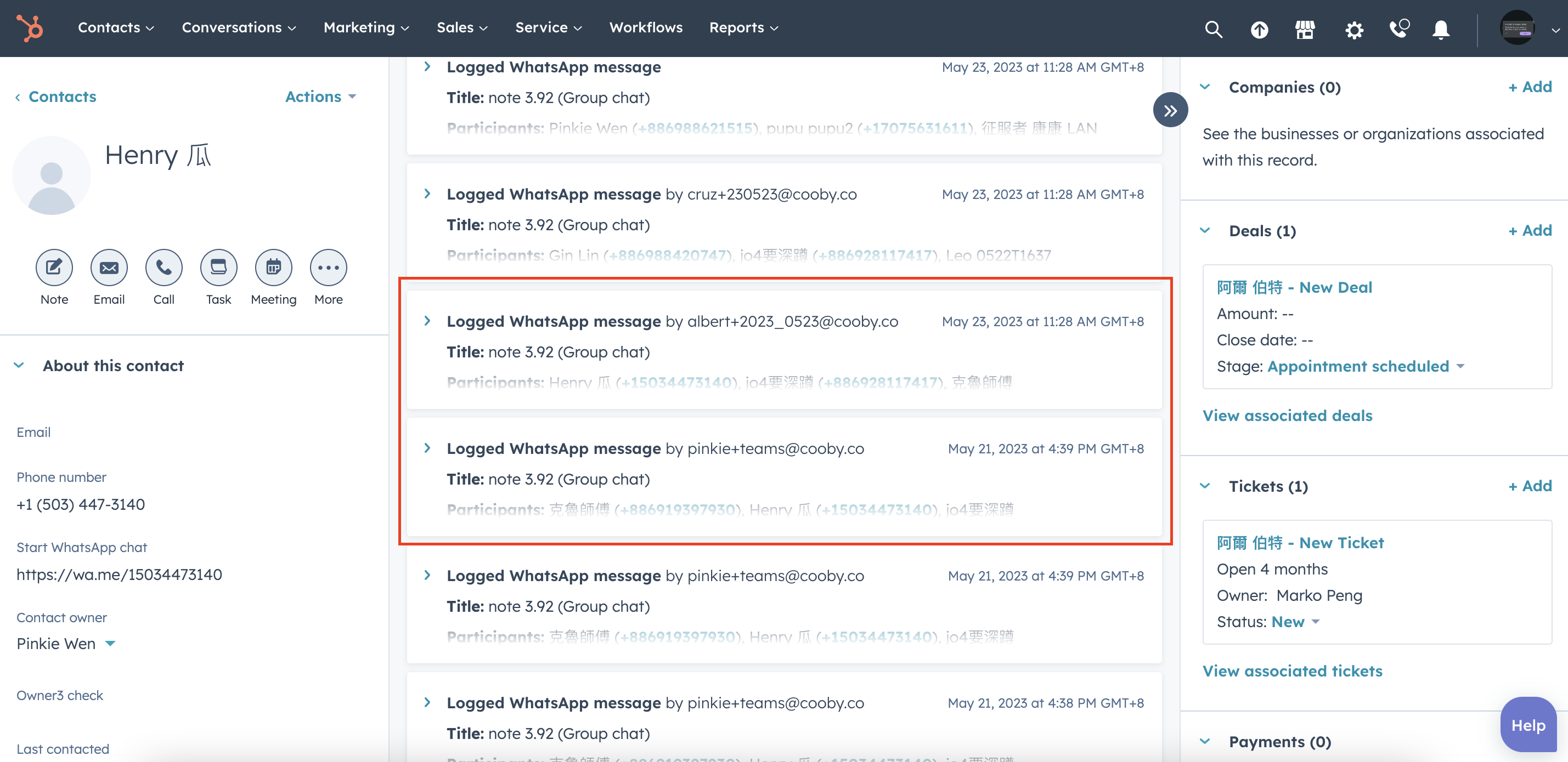HubSpot Community Some of the API created activities is missing from