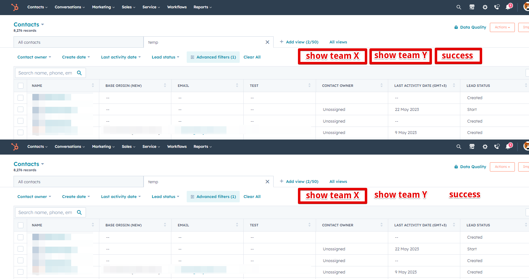 HubSpot Community Preconfigured additional filters in the views