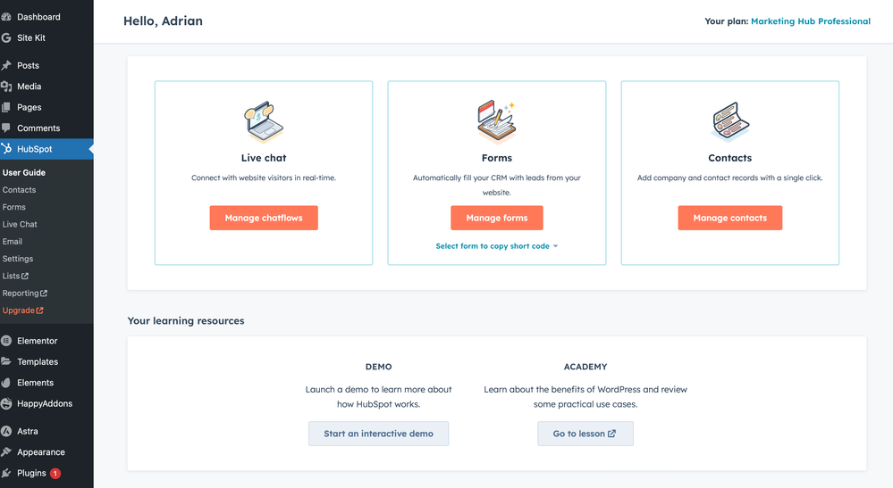 HubSpot Community Form embed code not working on Wordpress site... (or the Hubspot WP plugin