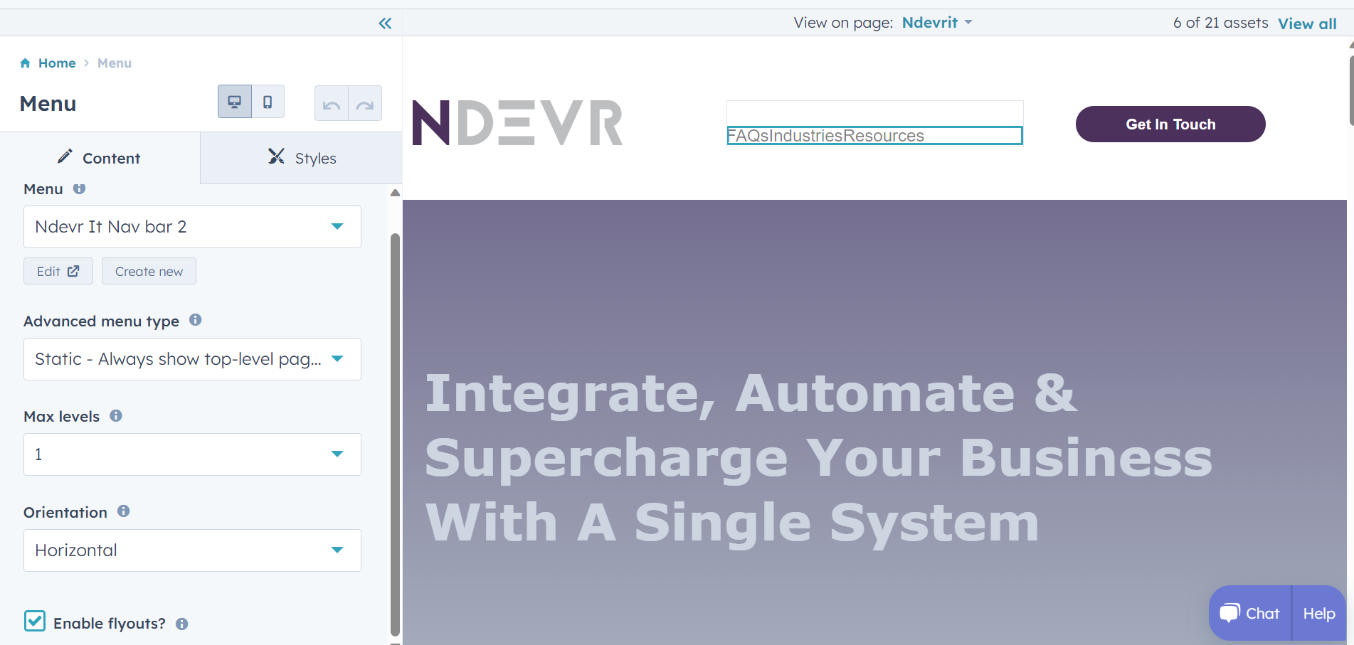 HubSpot Community - Navigation bar issues - HubSpot Community