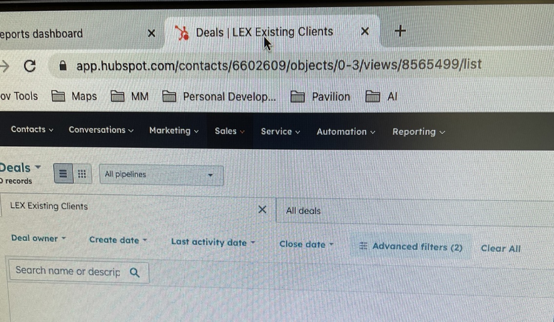 Solved HubSpot Community Turn Off Automatic Team Filters From
